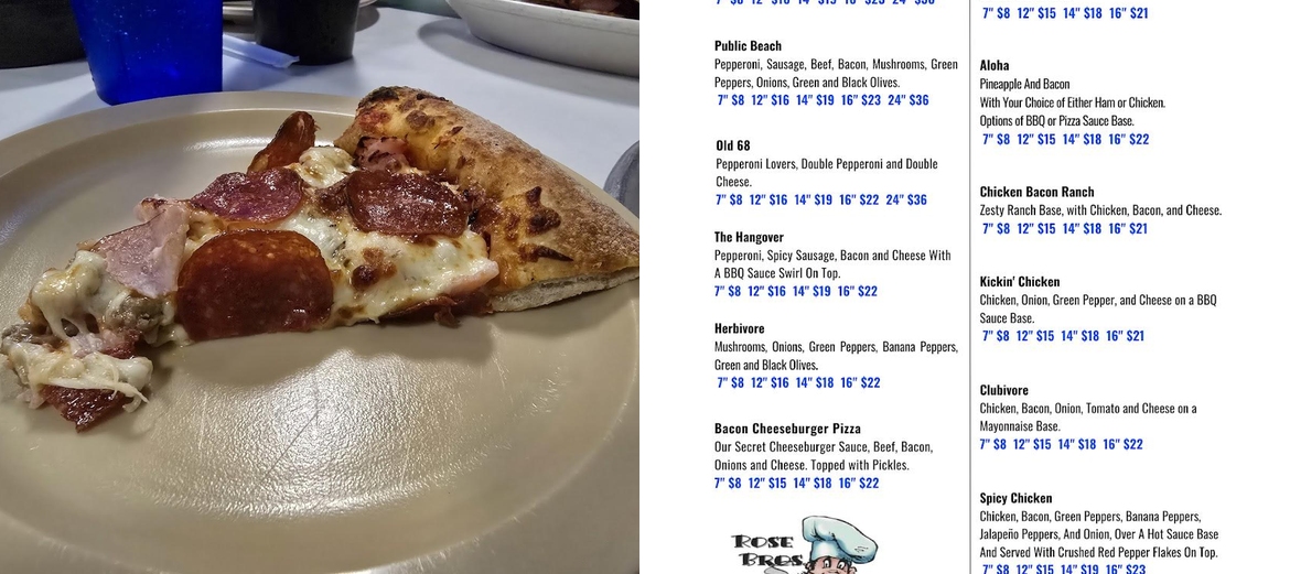 Rose Brothers Pizza
